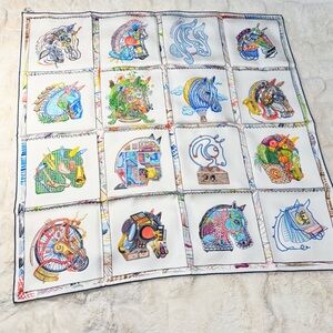 Hermès Chevaloscope Silk Scarf 90